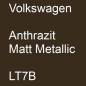 Preview: Volkswagen, Anthrazit Matt Metallic, LT7B.